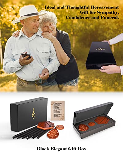 33” Wind Chimes For Mother’s Day Personalized Gifts, Sympathy Gift Memorial Windchime For Loss Of Loved One Prime With Diy Bells & Poem Card In Exquisite Box Bereavement For Dad Grandfather #TOP5