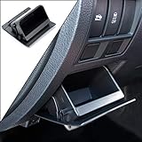 JKCOVER Fuse Coin Box Interior Inner ABS Black Container Storage Dash Tray Compatible with Subaru Forester Outback XV Crosstrek Legacy Impreza WRX STI Ascent (Black)