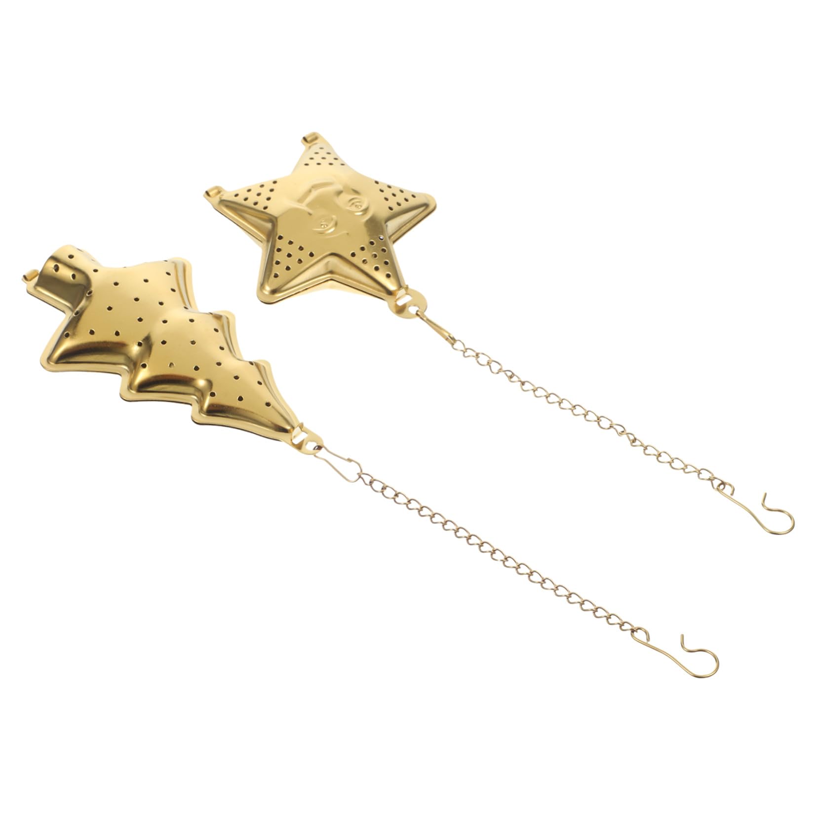 2 Pièces Infuseur à Thé Acier Inoxydable Passoire Créative à Mailles Fines Filtre Réutilisable et Facile à Nettoyer pour Amateurs de Thé Accessoire et Pratique