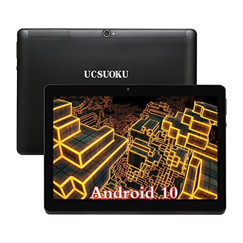 Black Friday Clearance Tablet 10.1 Inch,Android 10.0 Pie 10-Core Tablets PC,4GB RAM 64GB ROM,IPS HD Display, 4G LTE Dual Sim Card WiFi 5MP+8MP Camera GPS Bluetooth Google Certified Tablets 10 Inch USB Type C Port(Black)