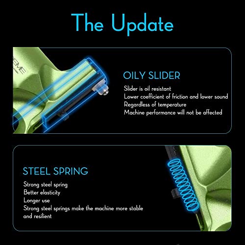 Dragonhawk Extreme Rotary Tattoo Machine Carbon Steel Machine For Tattoo Artists Coloring Green #TOP3