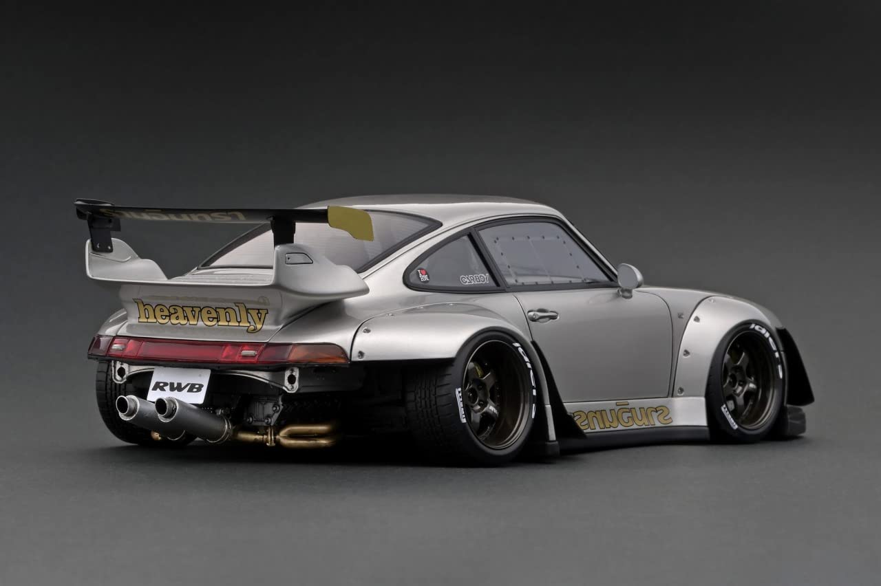 ミニカー Ignition model 1:18 RWB silver + figure Amazon | ignition model 1/18 RWB 964 Silver/Orange 完成品