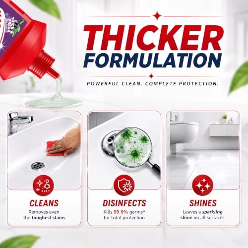 Image of Harpic Flushmatic In-Cistern Toilet Cleaner Blocks, Marine - 150 g | Lasts Upto 240 Flushes & Disinfectant Bathroom Cleaner Liquid, Floral - 1 L | India's # 1 Bathroom Cleaner