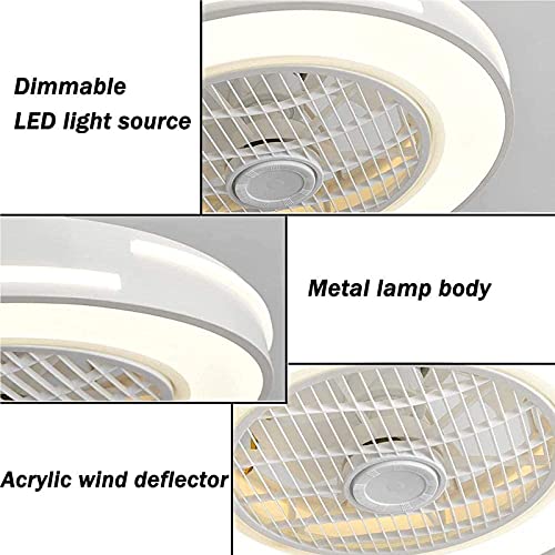 Ventilateur de plafond pour chambre d'enfant LED variable pour des nuits douces