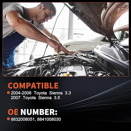 Image of CO 10854C AC Compressor Fit for Toyota Sienna 3.3L 2004 2005 2006, for Toyota Sienna 3.5L 2007,Replace 8832008051, 8841008030