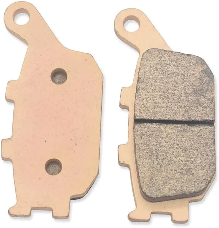 Copper Sintering Front Rear Brake Pads Sets Compatible With VTR1000 SP1 SP2 2000 2007 CB1100 AE EX 2014 2021 CB1300 Super Four 2003 09 Universal Fit Aftermarket Replacement(1 pair Rear)
