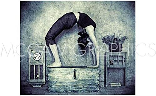 McGaw Graphics Urdhva Dhanurasana by Gosia Janik, Art Print Poster 13