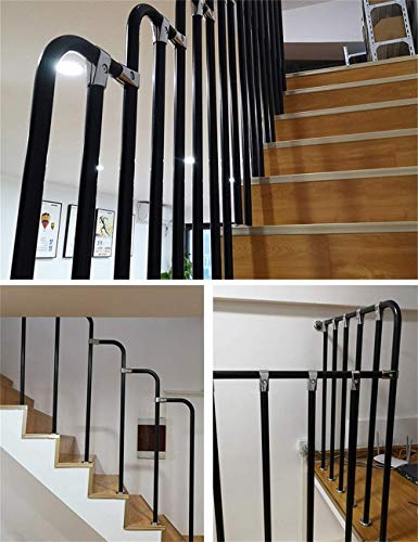 Rampe d'escalier noire LUNEZY contre les risques de chute interne - 7