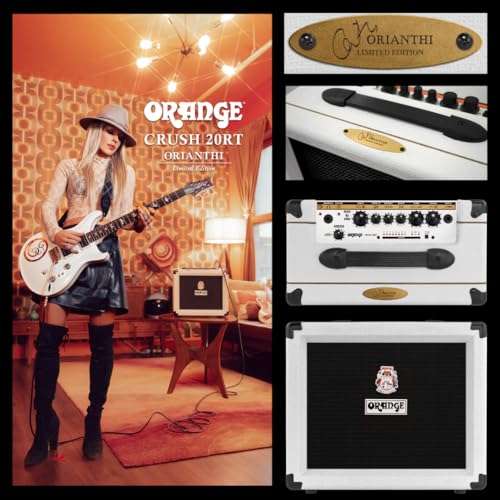 Orange Crush 20RT Orianthi Limited Edition 20 Watts, White