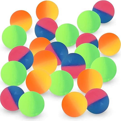 ArtCreativity Bolas hinchables heladas para niños, juego de 30 bolas rebotantes, aspecto helado y rebote extra alto, recuerdos de fiesta de