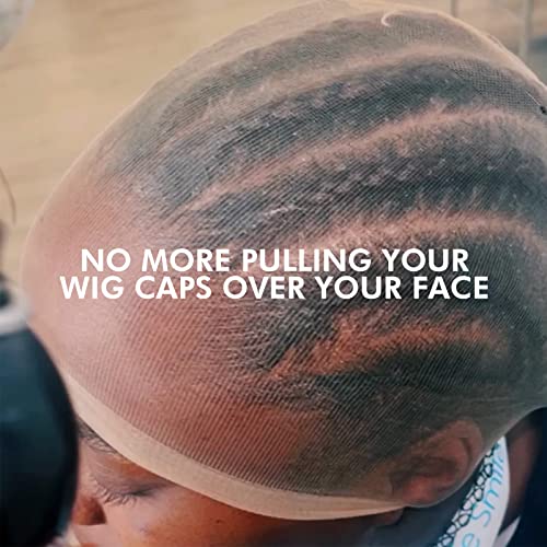 Dolahair Lace Melting Band,Elastic Bands For Wig Edges, 2Pcs Wig Band For Wigs Edge Wrap To Lay Edges, Wig Band Edge Wrap To Lay Edges,Elastic Band For Sewing, Edge Laying Band (2Pcs+4 Hd Wig Caps) #TOP3