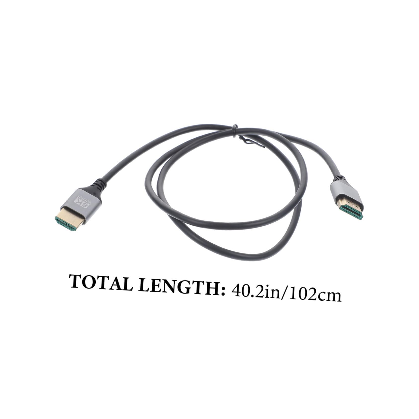 Hemoton 1m Male to Male Video Cable for Tvs Monitors Computers Core Design Signal Transmission Versatile Video Connection