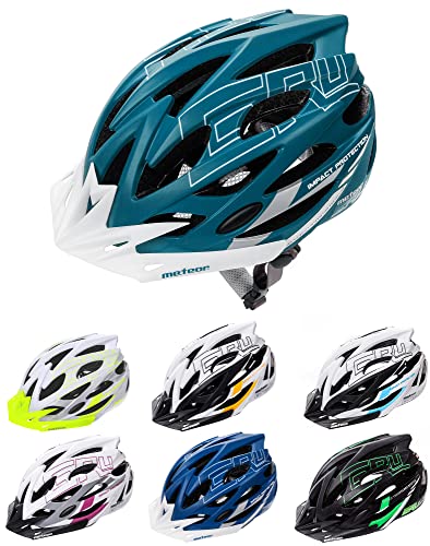 meteor Fahrradhelm Herren Damen Kinder-Helm MTB rollerhelm kinderfahrradhelm Mountainbike...