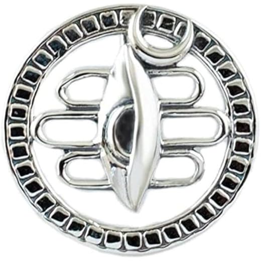 Shiva Third Eye Silver Pendant
