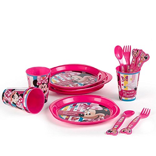 Preisvergleich Produktbild Minnie Maus Kindergeschirrset (16 Teile)