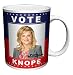 Parks and Recreation Leslie Knope (Amy Poehler) Vote Knope Workplace Comedy Tv Television Show Ceramic Gift Coffee (Tea, Cocoa) 11 Oz. Mug