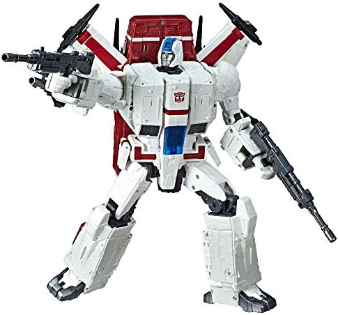 Transformers Toys Generations War for Cybertron Commander Wfc-S28 Jetfire Action Figure - Siege Chapter - Adults & Kids Ages 8 & Up, 11"