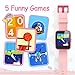 AGPTEK Smartwatch Niños, 8GB Reloj Inteligente de MP3 Música 1.54 Pantalla Táctil...