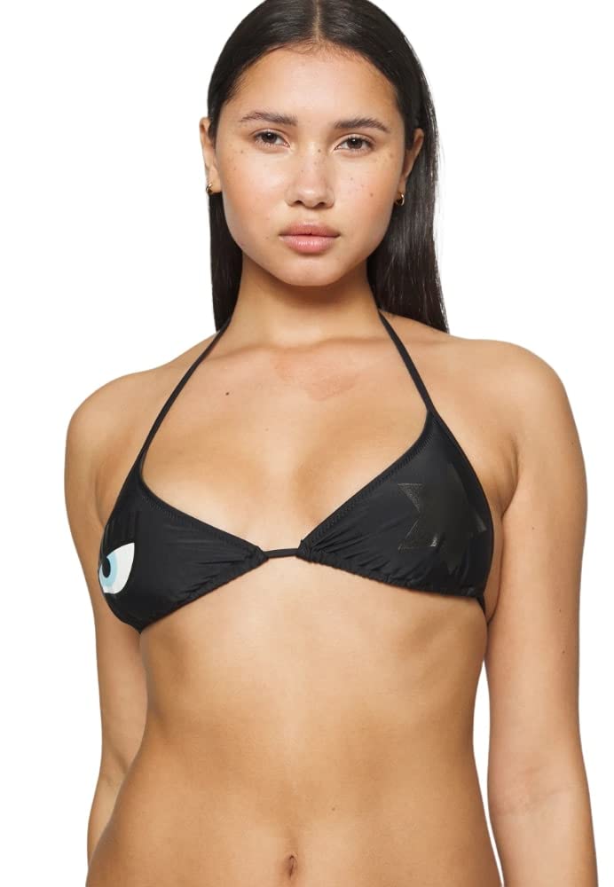 CHIARA FERRAGNI Donna Bikini Top 80% PA20% EA A5706 5211 S Nero Nero 0555