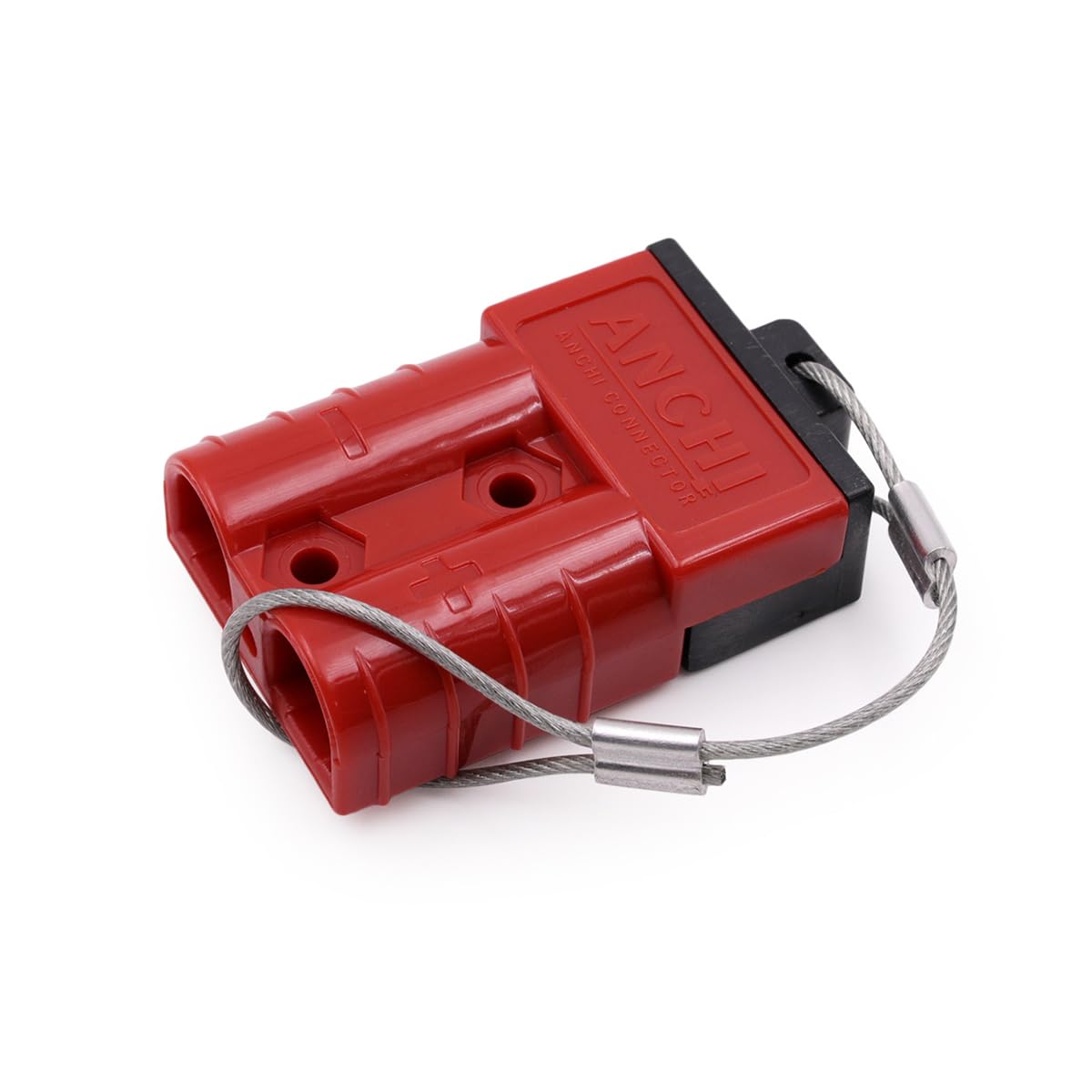 Connettori Batteria 50A 600V - Spine Rapide Per Cavi 6-8 AWG Nere