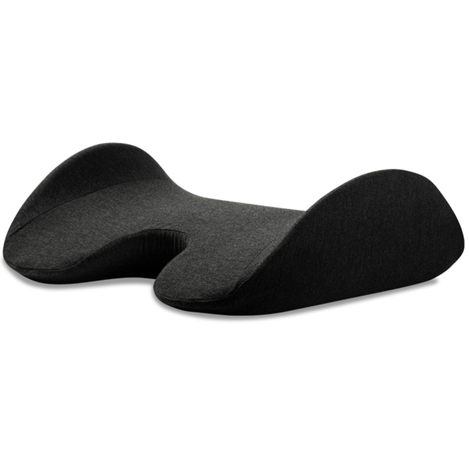 Oreiller lombaire mousse à mémoire de forme et coussin soutien lombaire pour douleurs bas du dos