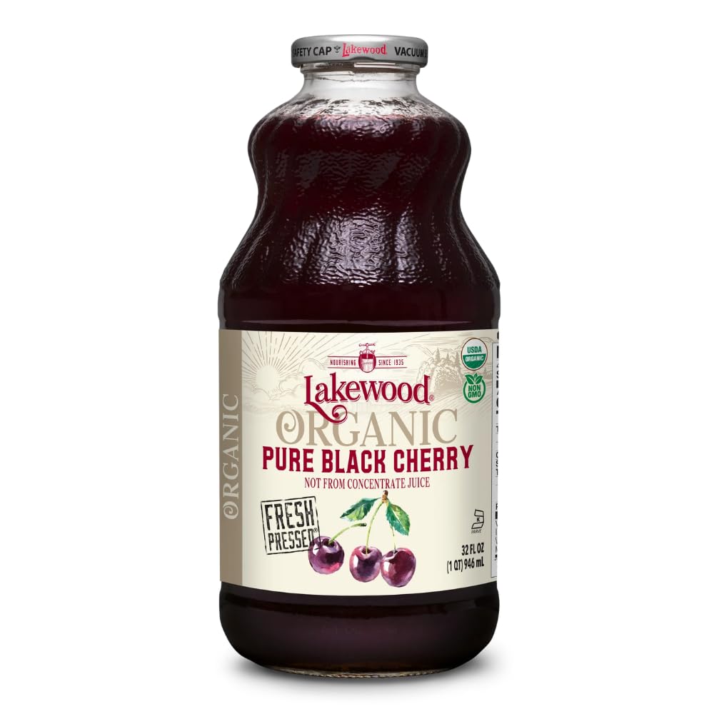Lakewood Organic Fresh Pressed Pure Black Cherry (1 X 32 FL OZ)