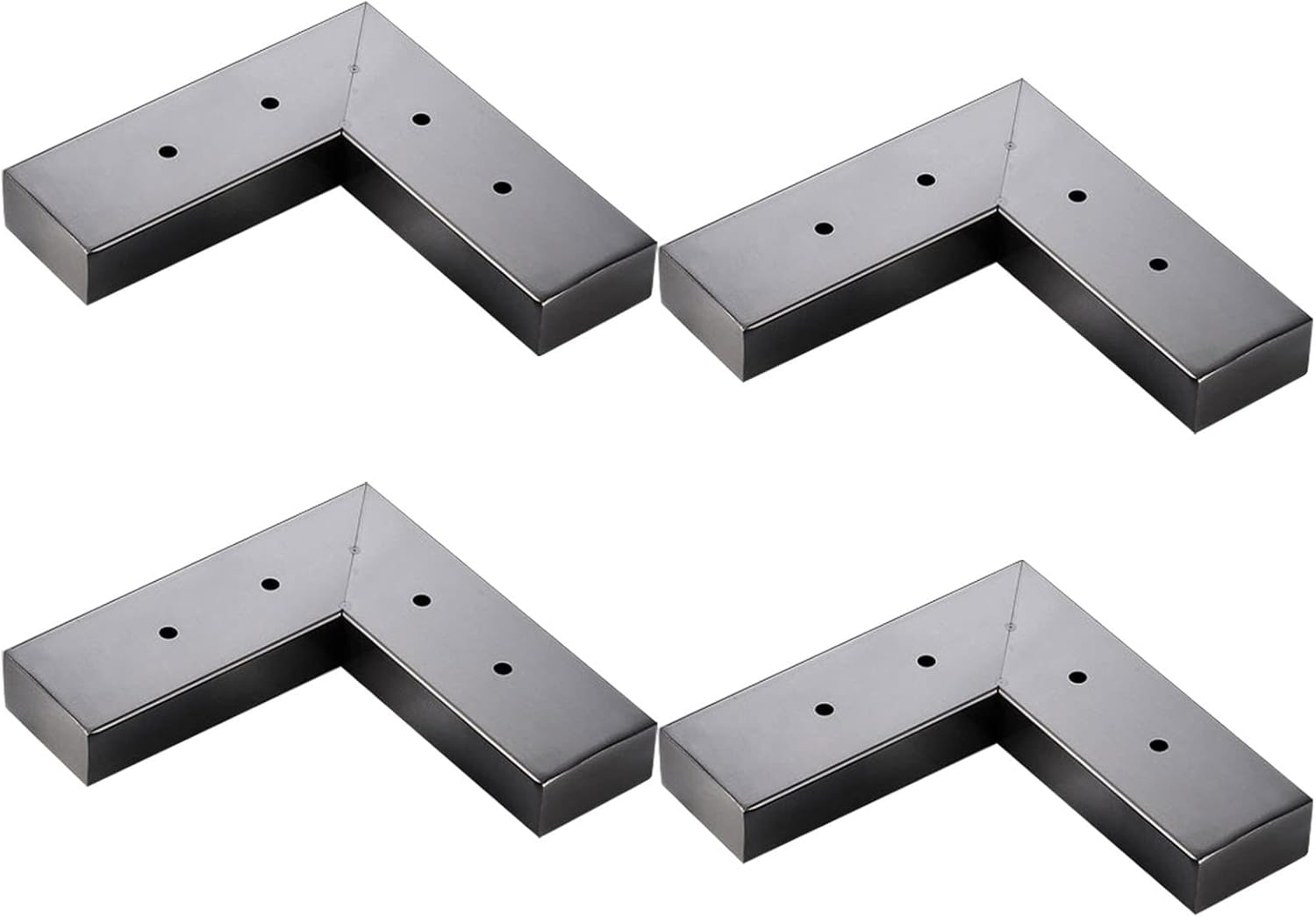 Furniture Legs,Table Legs,Furniture Leg Bed Legs Sofa Feet Bathroom Cabinet Feet Metal Kitchen Foot for Cabinet Feet Cabinets Dresser Couch Cabinet 4 Pcs(Color:B,Size:3cm/1.2in) ( Color : B , Size : 3