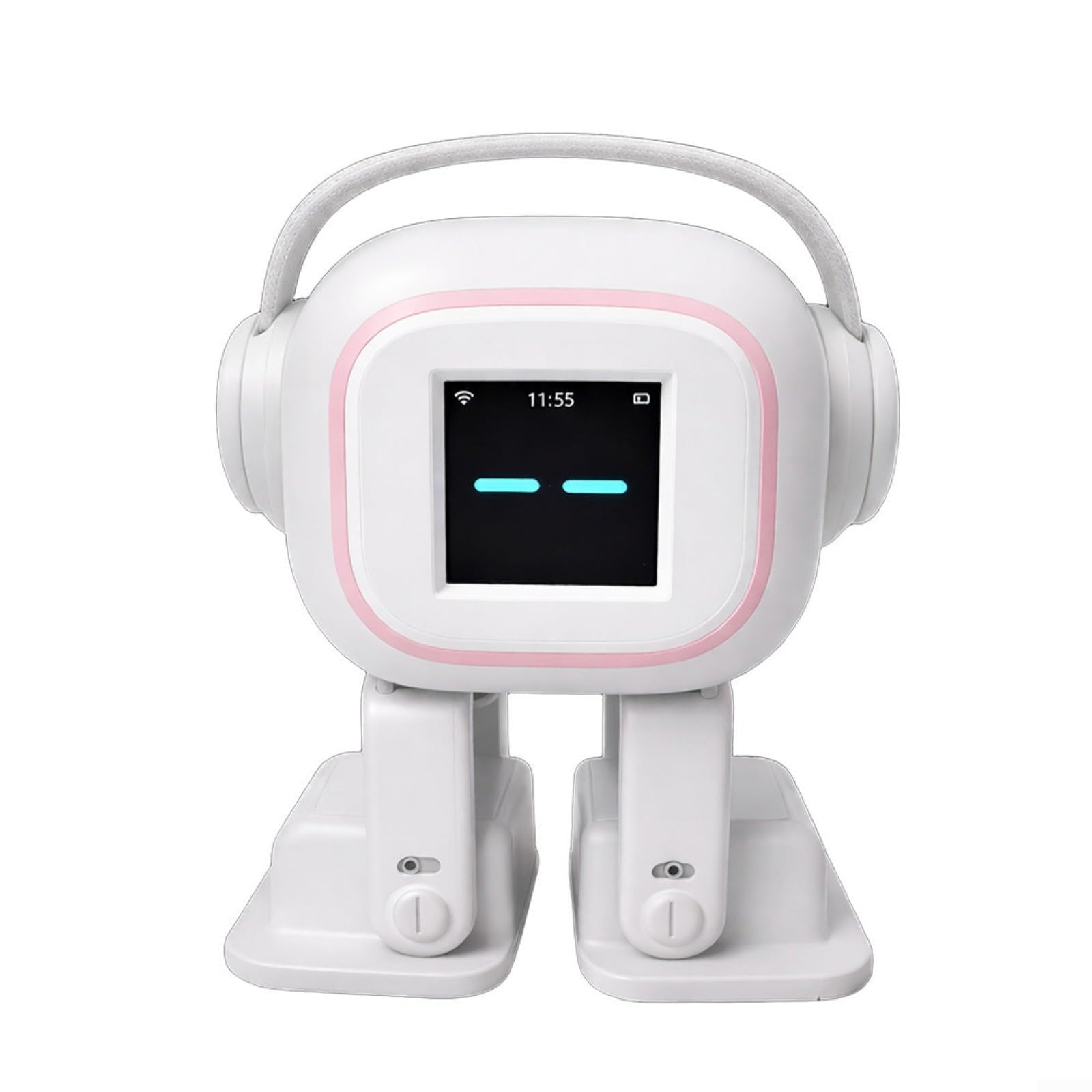 AI Chatbot Robot avec interaction émotionnelle, chant et danse, commande vocale pour la maison pour compagnon (noir)