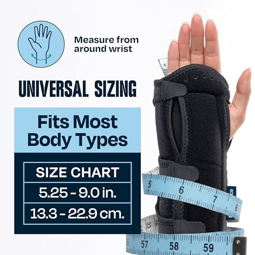 ComfyBrace Nighttime Pain Relief Wrist Brace for Carpal Tunn