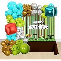 Decoración de Cumpleaños Globos de Videojuego Globos de Fiesta