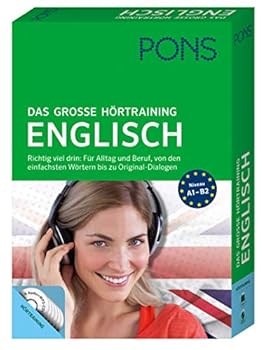 Paperback PONS Das große Hörtraining Englisch: Mit Buch und 6 Audio+MP3-CDs Book