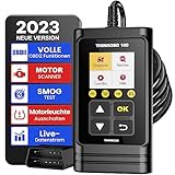 Der zeitsparendste Codeleser: Einfach das Diagnosegerät an den OBDII-Port anschließen und die Zündung einschalten und schon startet das Gerät die Fehleranalyse. OBD2-Codeleser sind viel schneller als andere OBD-II-Scan-Tools. Keine Batterien erforderlich oder Apps herunterladen. Ein Autolesegerät für die Autodiagnose jederzeit und überall. Sparen Sie Geld und Zeit bei Reparaturen in der Werkstatt.