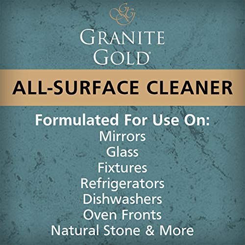 Granite Gold All-Surface Cleaner Spray, Household Cleaning For Stainless Steel, Glass, Quartz, Marble Surfaces, 24 Fl Oz, 1 Count - Thumbnail 7