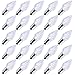 Pack of 25 LED C7 Cool White Replacement Christmas Light Bulbs for Light Strand, Commercial Grade Dimmable Holiday Bulbs, 3 Diode (LED's) in each Bulbs, Fits in E12 Base Sockets