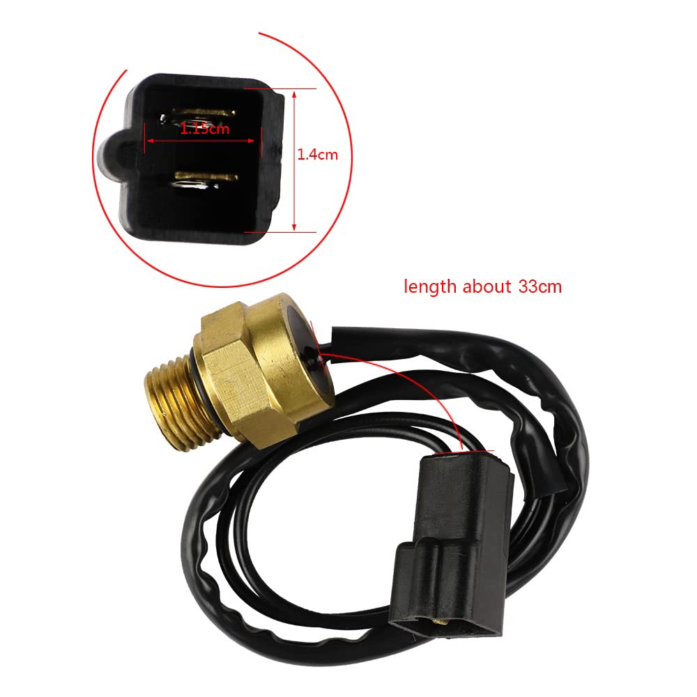 Wai Danie Capteur de Commutateur Thermique 4010161 Compatible avec Scrambler 500 Xplorer 400 Ranger 500 Worker 500 Polaris Sportsman 400 500 600 700 Compatible avec Capteur de Commutateur Thermique