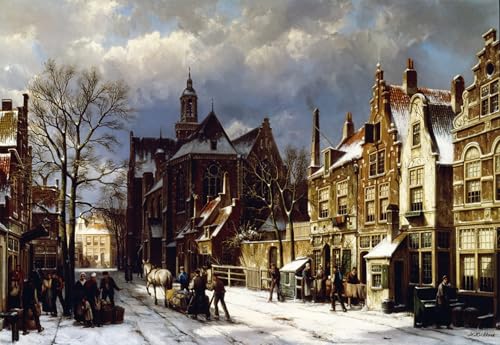 Tableau Amsterdam Willem Koekkoek pour habiller un grand mur vide
