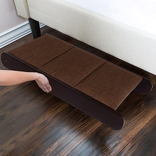 Dog Ramp – Foldable Wooden Ramp For Pets Under 80Lbs To Get On High Beds, Furniture, Or Into Vehicles – Pet Supplies By Petmaker #TOP7