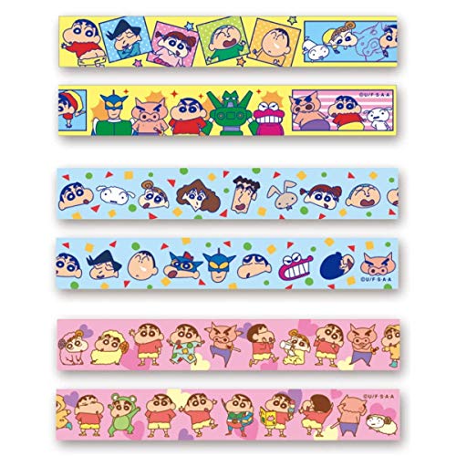 【クレヨンしんちゃん】マスキングテープ 3個セット　KS-MT001-003