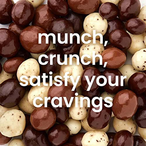 Gourmet Chocolate Covered Espresso Beans | White Milk And Dark Chocolate Coffee Beans Assortment | 1 Pound Bulk Chocolate Espresso Candy #TOP2