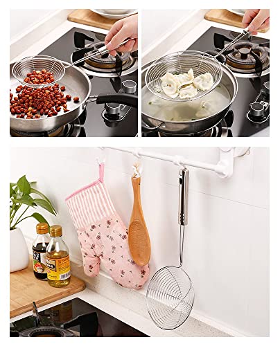 Escumadeira Para Fritura Em Inox Aramado 15cm