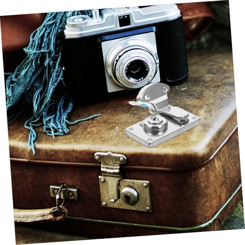 Image of ORFOFE 2pcs Enhanced Security Suitcase Locks Antique Jewelry Box Lock Box Latch Comfortable Ergonomic Grip