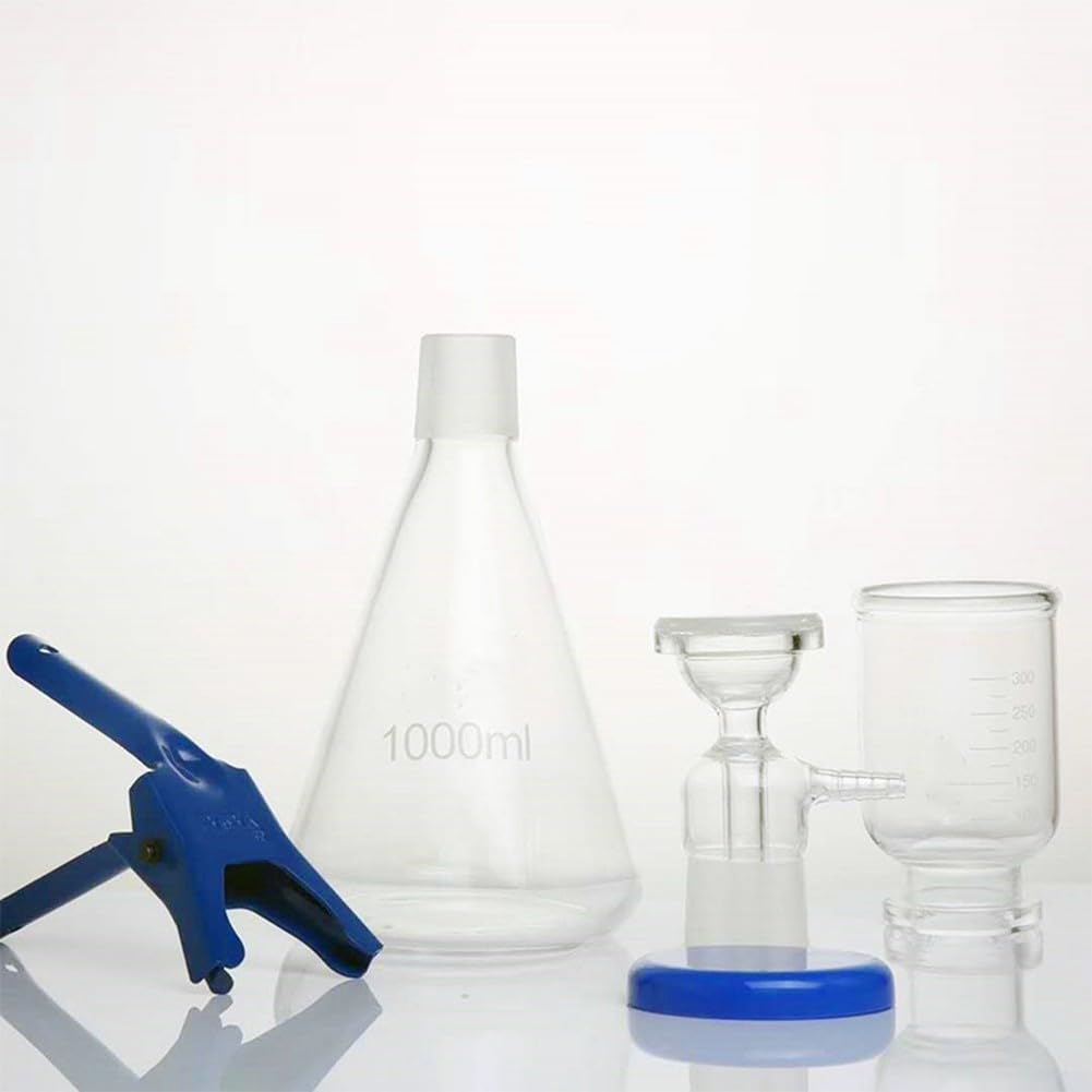 Filtro sottovuoto in vetro, apparato di filtrazione in vetro, apparato di distillazione di filtrazione sotto vuoto da laboratorio per filtraggio in laboratorio, kit di filtri di