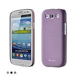 Megix Technology Stone Series Hard Case with Screen Protector for Galaxy S3 - Retail Packaging - Pur