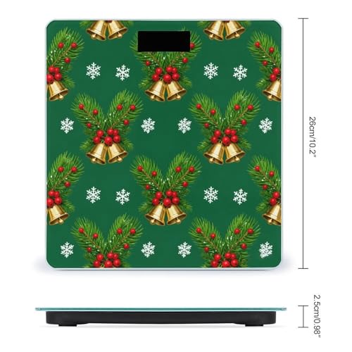Báscula digital de baño precisa y estable con pantalla LCD miniatura 2