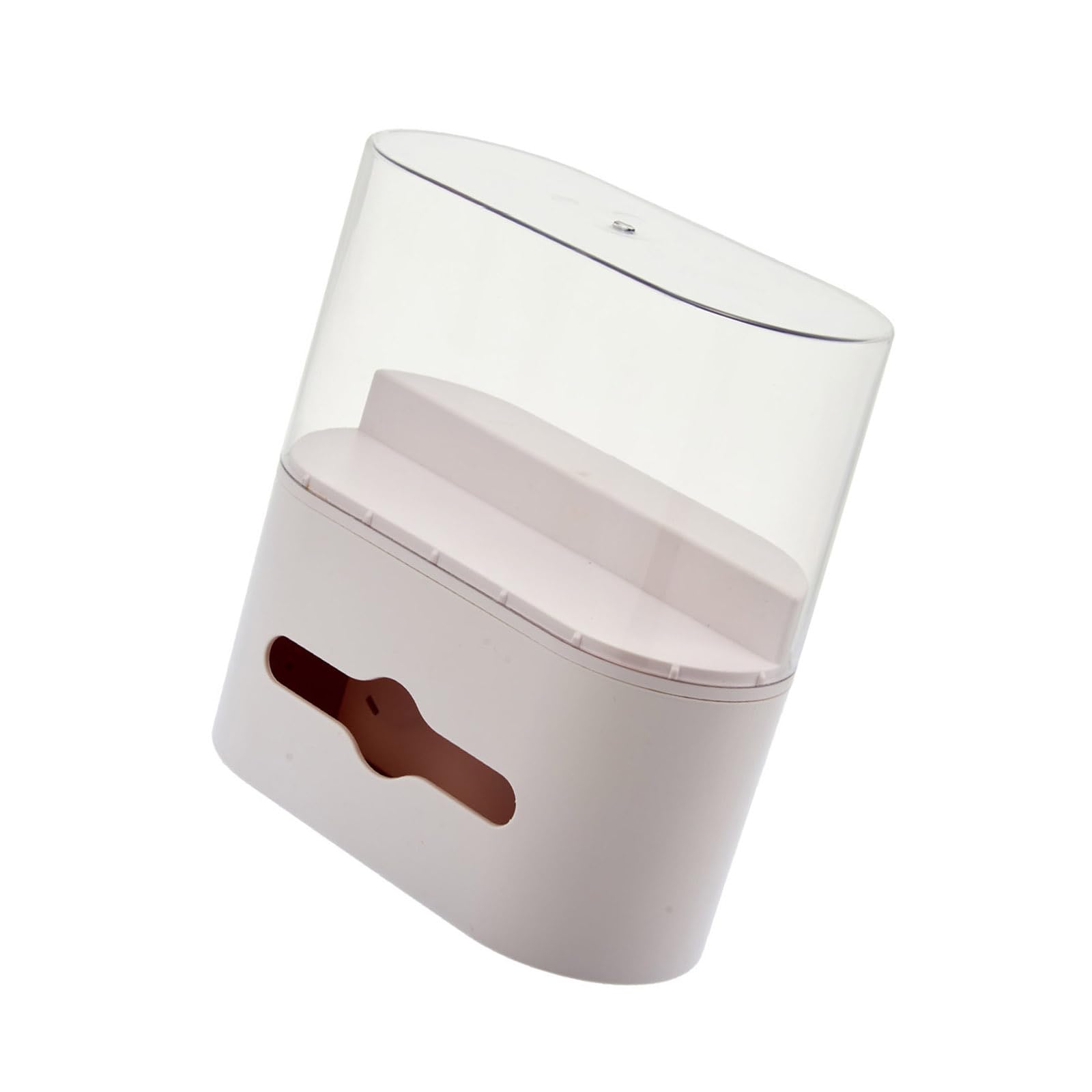YTtkku Tissue Dispenser with Multipurpose Compartment for Home Accessories and Small Items Minimalists Home Accessory