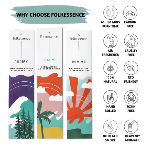 Folkulture FEIS-AMPM-P6 Incense Sticks - Set Of 6 Incenses  thumb #2