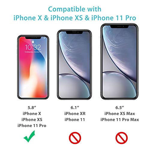 Syncwire Screen Protector For Iphone 11 Pro/Xs/X 3Pack, 9H Hd Tempered Glass With Auto Alignment Tool [Anti-Scratch, Bubble Free, Sensitive 3D Touch] #TOP1