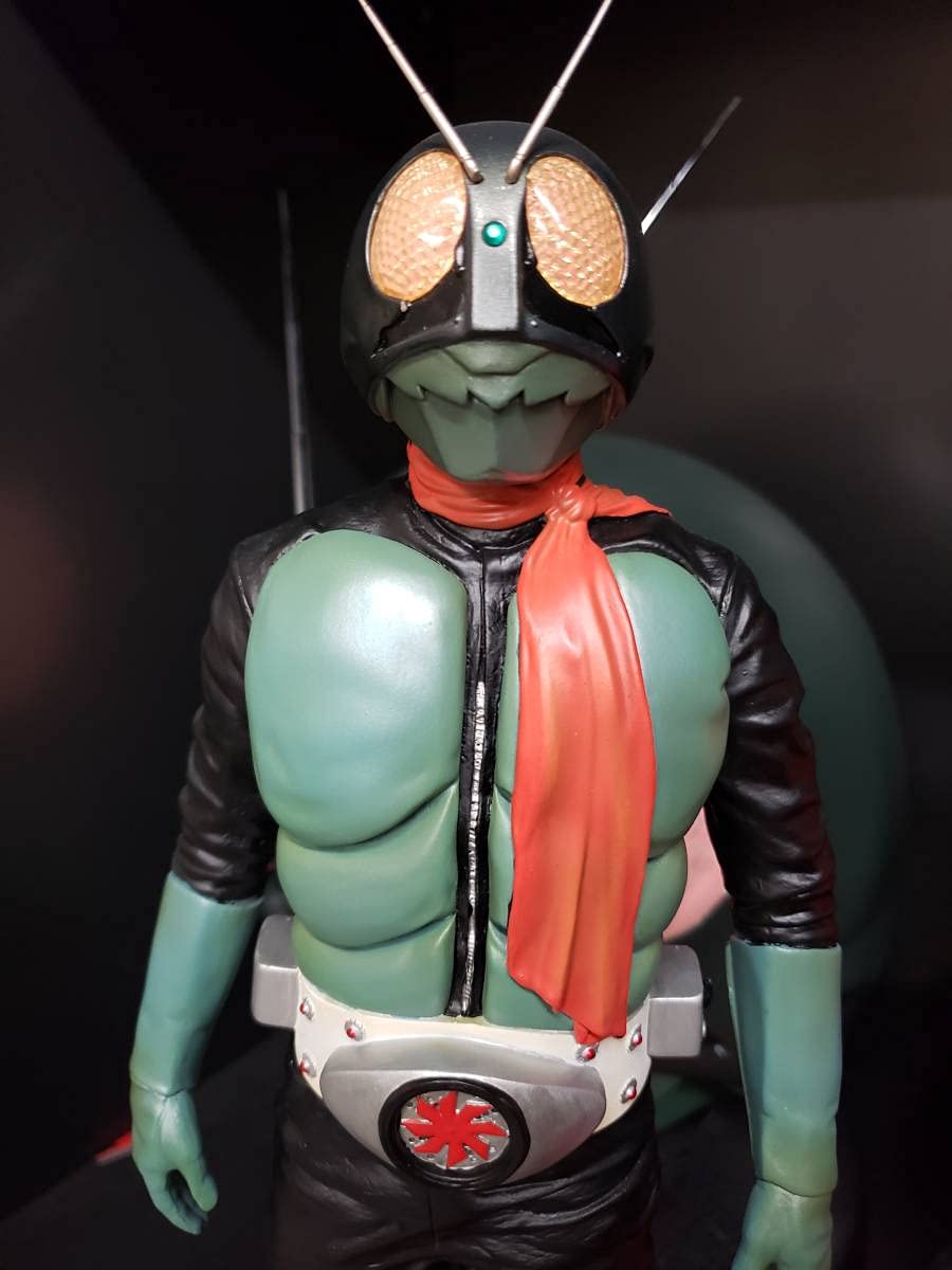 Amazon | RMW レインボー造型企画 1/5 仮面ライダー 旧1号 スタチュー