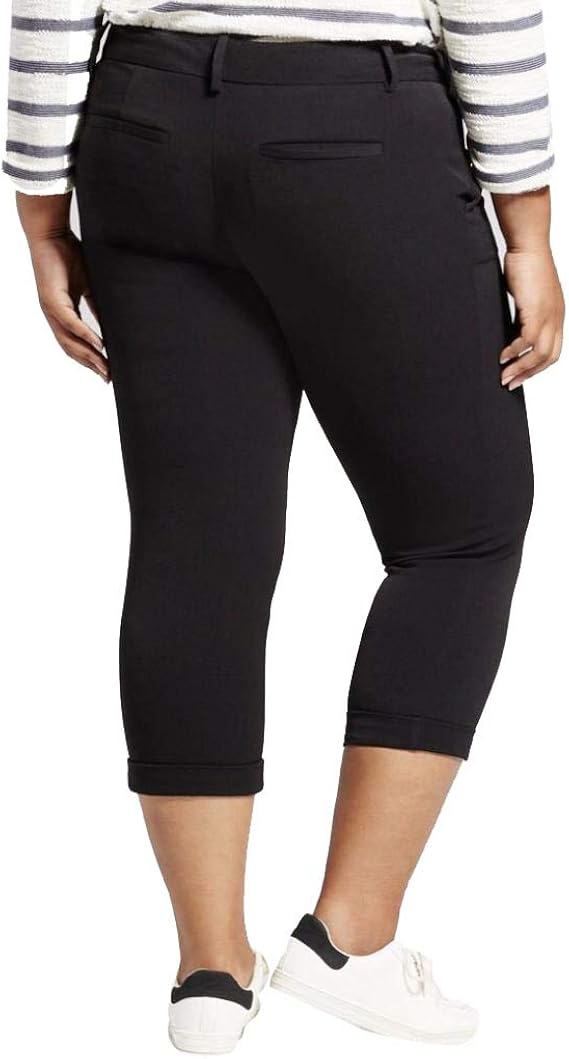 Ava \u0026 Viv Women's Plus Size Mid Rise 