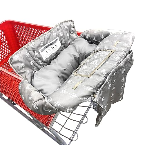 Cozyin Baby PILLOW2 Soft Pillow Attached Waterproof 2-In-1 Baby Grocery Cart Seat Cover And High Chair Cover  thumb #5